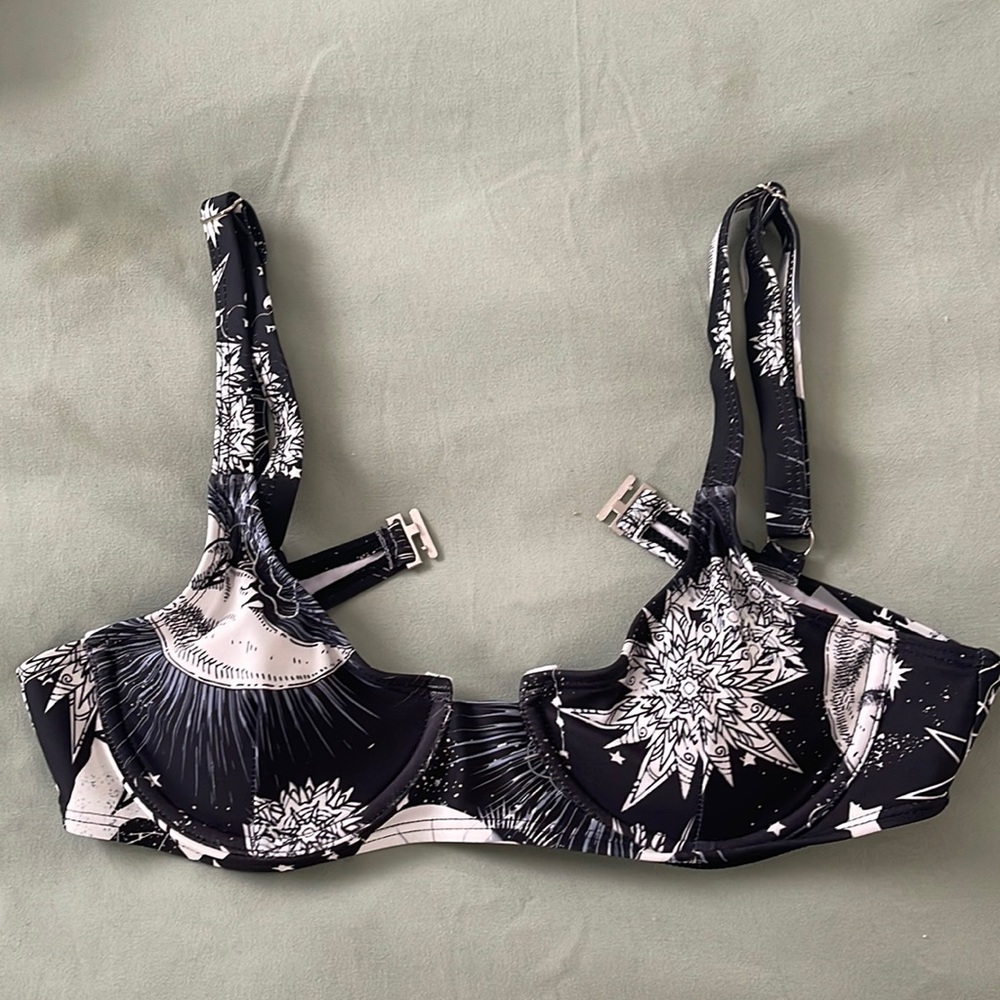 Sun and Moon Swim Top